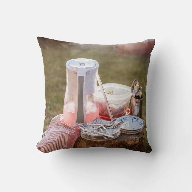 Coussin Plaques et lancers en céramique fleurie argentée e (Recto)