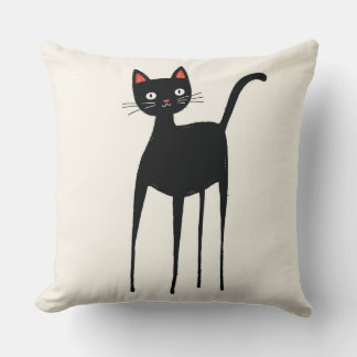 Coussin Playful Cat Decorative Cushion