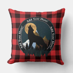 Coussin Pleine lune de Howling Wolf