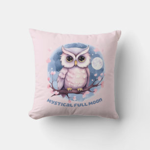 Coussin Pleine lune mystique