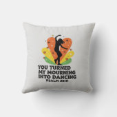 Coussin Pleurer de design dansant (Verso)