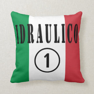 Coussin Plombiers italiens : L'ONU d'Idraulico Numero