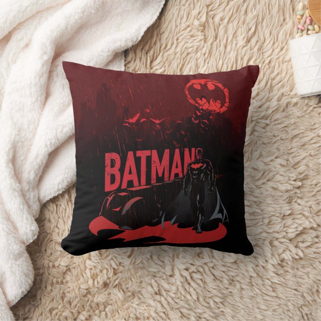 Coussin Pluie de Batman Crimson (Couverture)