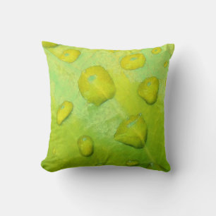 Coussin Pluie printanière Abstraite