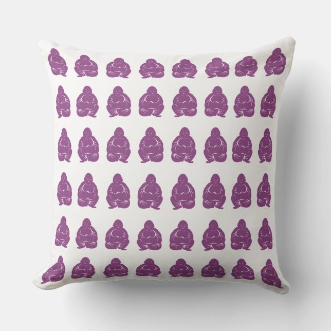 Coussin Plum Asian Moods Bouddah Boys (Recto)