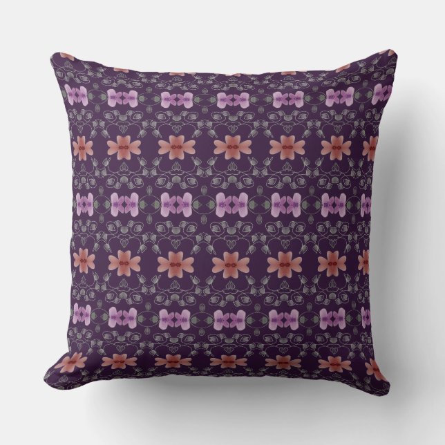 Coussin Plum profond (Recto)