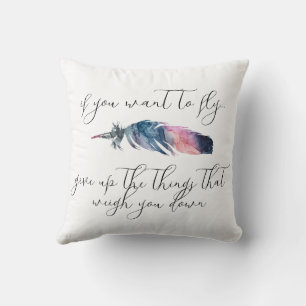 Coussin "Plumes"