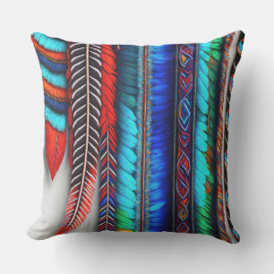Coussin Plumes Bijoux