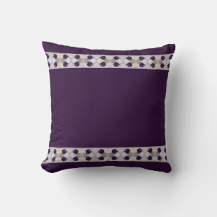 Coussin Plums pourpres
