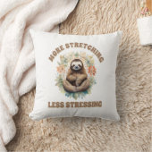 Coussin Plus d'étirement moins de stress paresseux (Couverture)