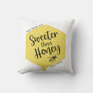 Coussin Plus doux que le miel