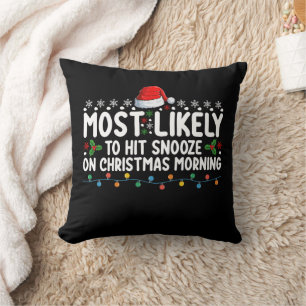 Coussin Plus susceptible de cliquer sur snooze le matin de
