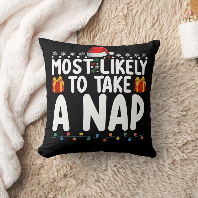 Coussin Plus susceptible de faire une sieste Vacances de N (Couverture)