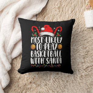 Coussin Plus susceptible de jouer au basket avec le Père N