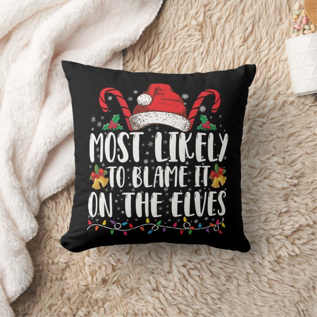 Coussin Plus susceptible de rejeter la faute sur les Elfes (Couverture)