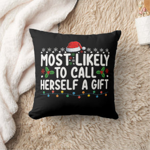Coussin Plus susceptible de s'appeler elle-même un cadeau