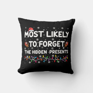 Coussin Plus susceptible d'oublier les cadeaux cachés de N