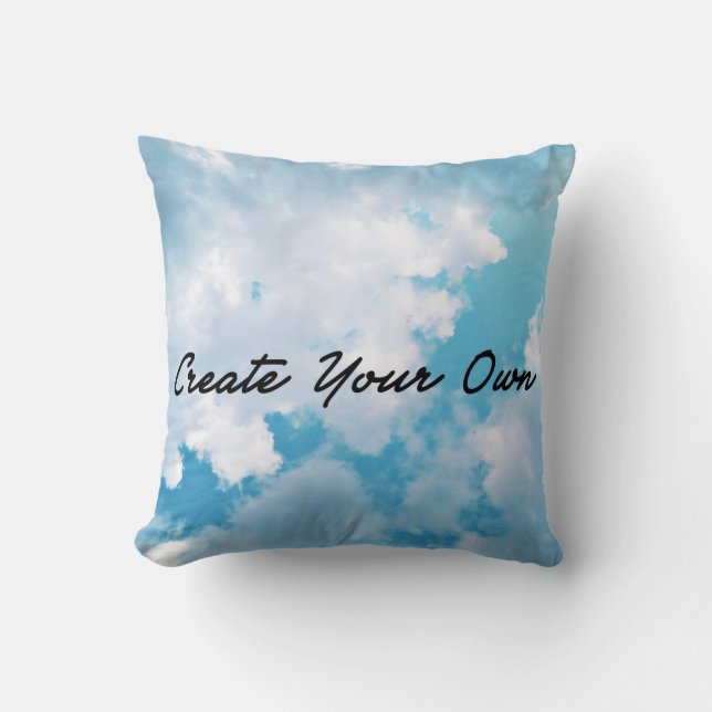 Coussin Plush - Ajoutez votre propre design (Recto)