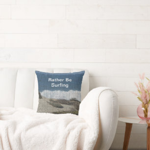 Coussin Plutôt Surfer Ocean Beach Travel Surfer