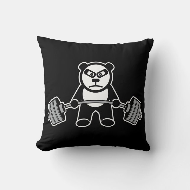 Coussin Poids Levant Panda Ours Anime Dessin - Entraînemen (Recto)