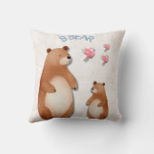 Coussin Poignée : Conception adorable d'une crèche à thème (Verso)