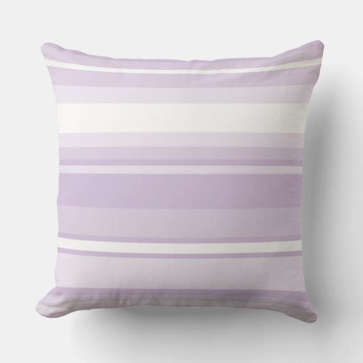 Coussin Poignée rayures violettes (Recto)