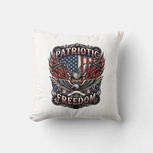 Coussin Poignées de liberté patriotique Vélo Route Liberté