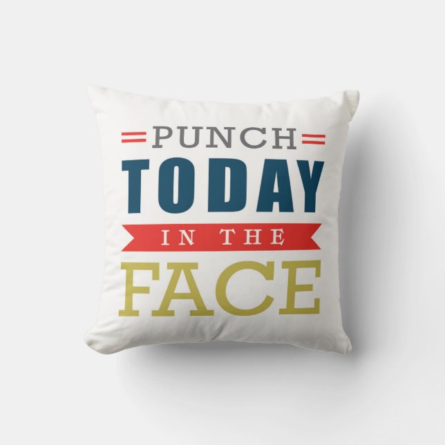 Coussin Poinçon aujourd'hui dans le type de motivation (Recto)