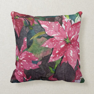 Coussin Poinsettia