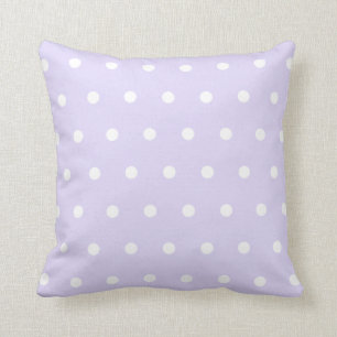 Coussin Point Polka Lavender