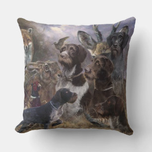 Coussin Pointeur À poils durs allemand