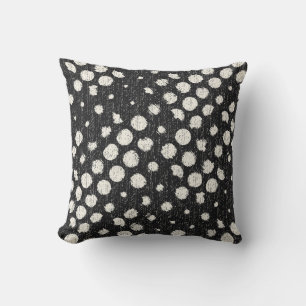 Coussin Points cassés monochromes brossé Arrière - plan te