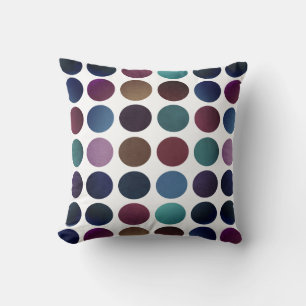 Coussin Points colorés brouillard