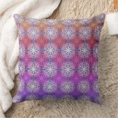Coussin Points de polka Mandella arc-en-ciel (Couverture)