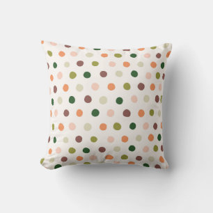 Coussin "Points de rêve" Art Polka Dot pour enfant coloré