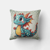 Coussin Points dragons (Verso)