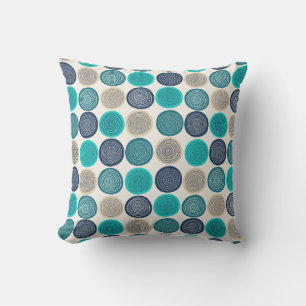 Coussin Points du cercle scandinave Mandala Motif 1