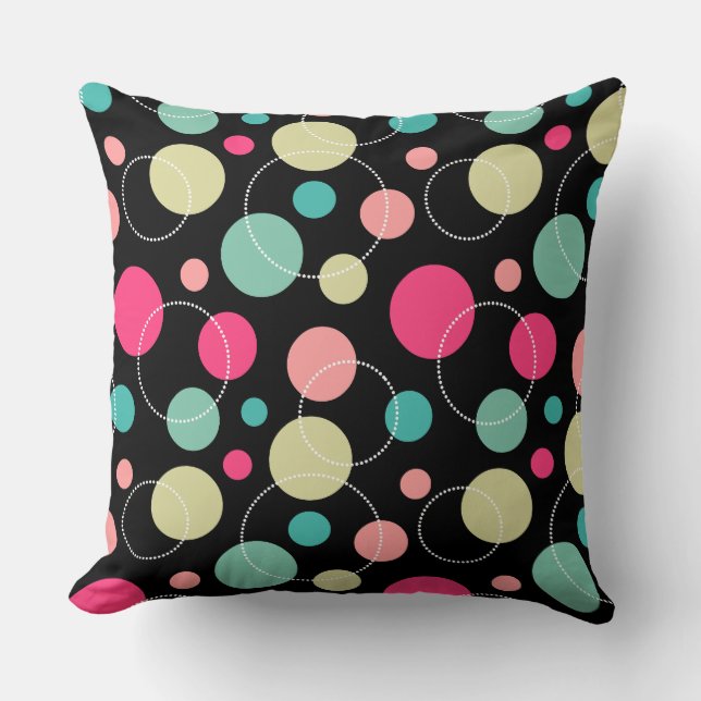 Coussin Points et cercles 150816 (Recto)