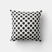Coussin Points noirs et blancs (Recto)