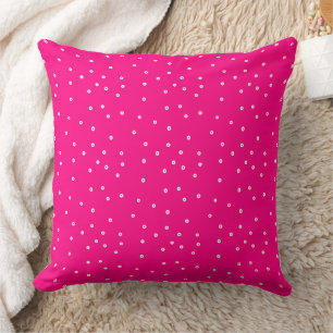 Coussin Points polis éparpillés délicats
