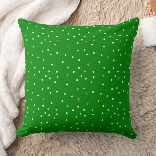 Coussin Points polis éparpillés délicats (Couverture)