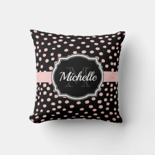 Coussin Points roses