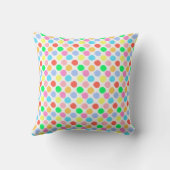 Coussin Pois coloré (Verso)
