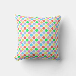 Coussin Pois coloré
