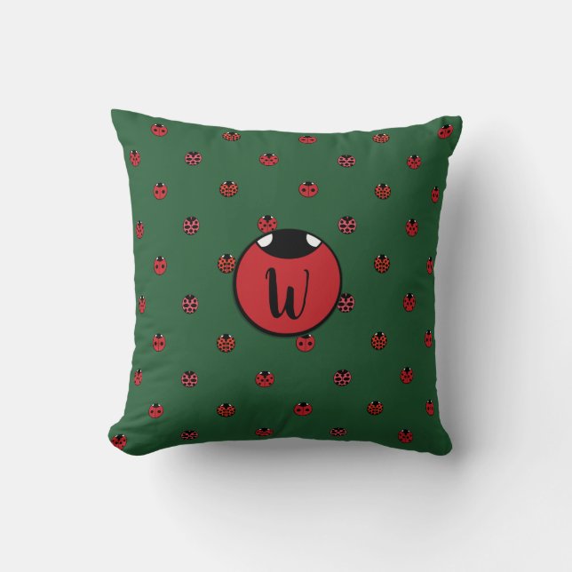 Coussin Pois Ladybug (Recto)