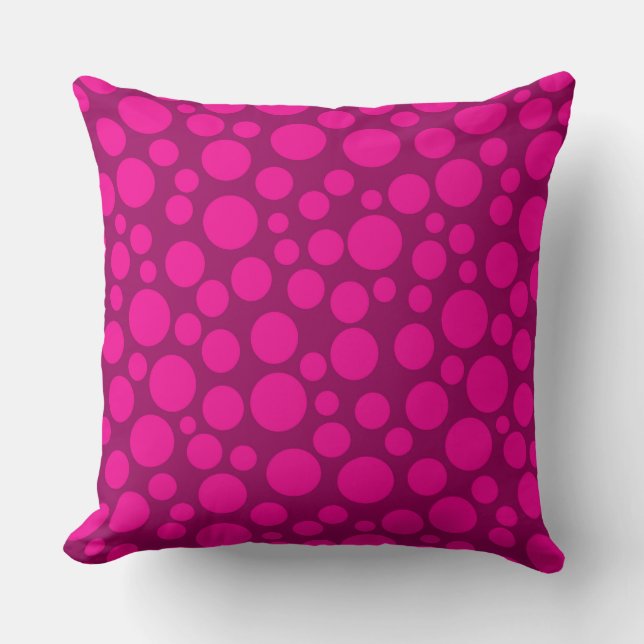 Coussin Pois rose (Recto)