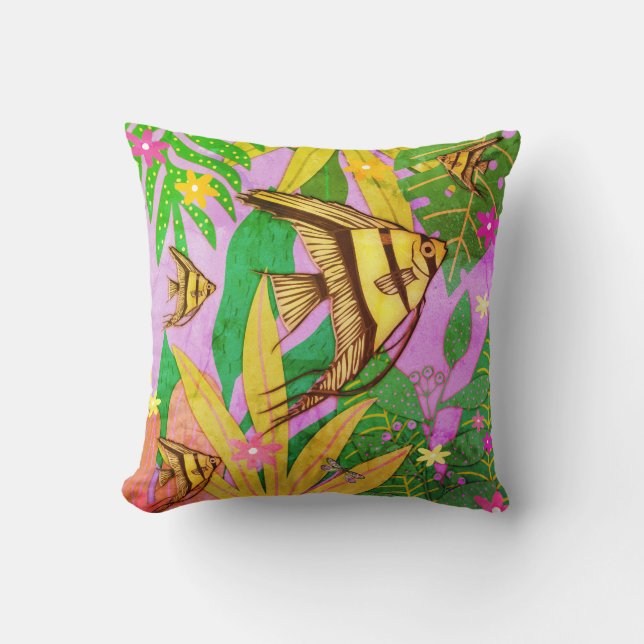 Coussin Poisson-ange Imprimer #2 1974 (Recto)