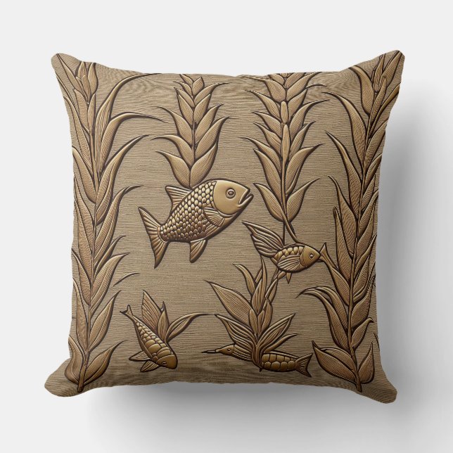 Coussin Poisson de maïs (Recto)