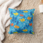 Coussin Poisson d'or dans l'aquarium (Couverture)