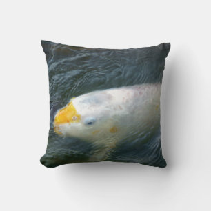 Coussin Poisson D'Or Dans Le Lac